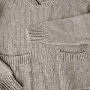 Men's Beige Sweater